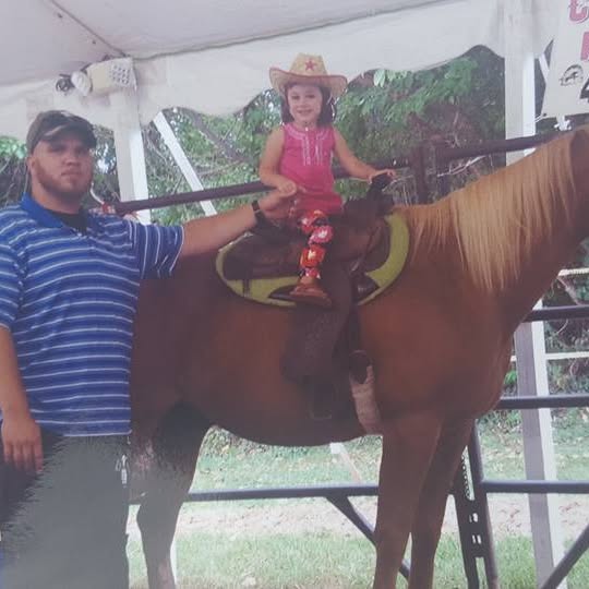 Young cowgirl